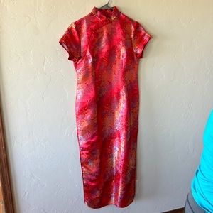 Chinese qipao cheongsam dress